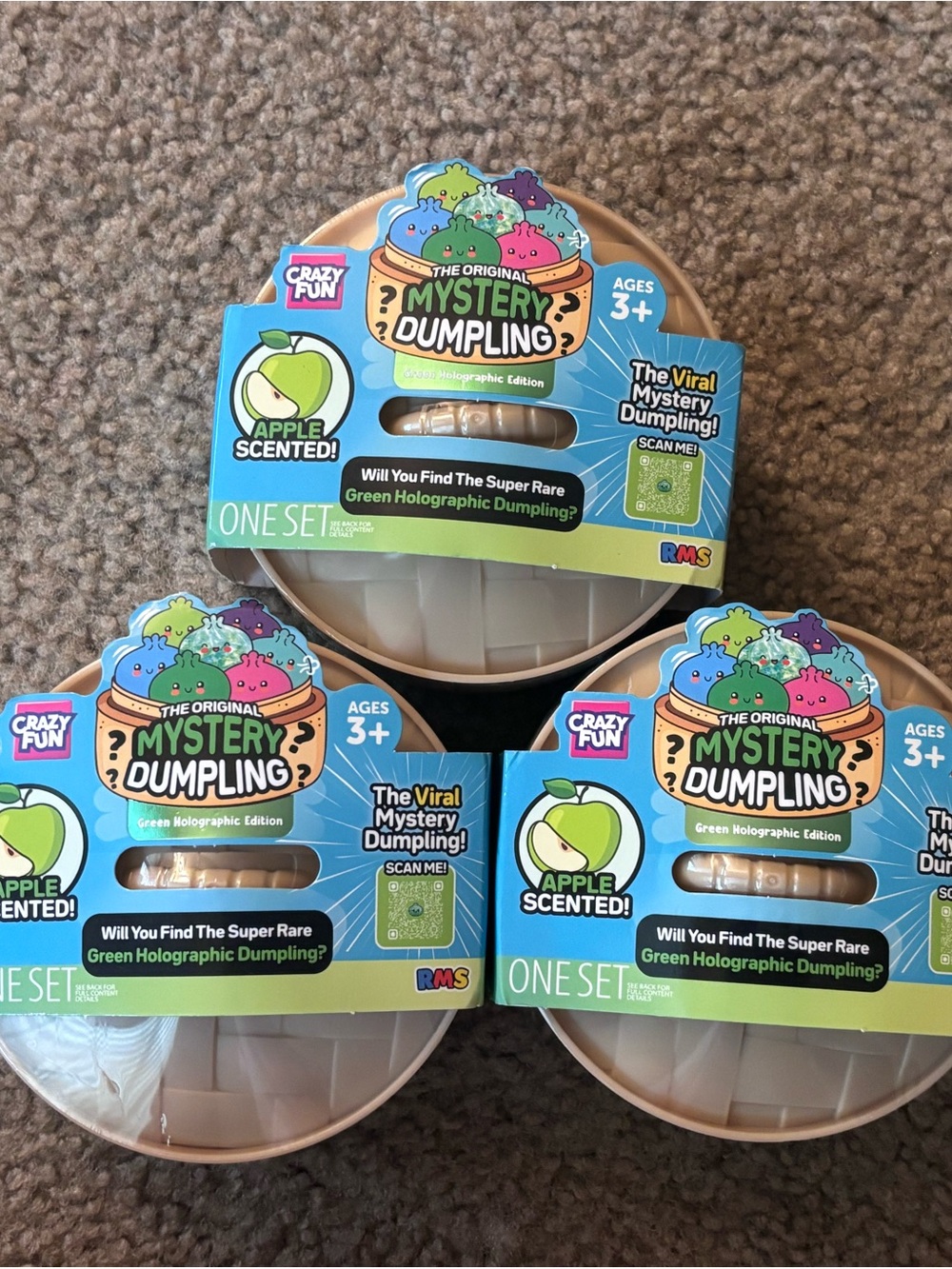 RMS Mystery Dumpling Green Holographic-Apple Scented